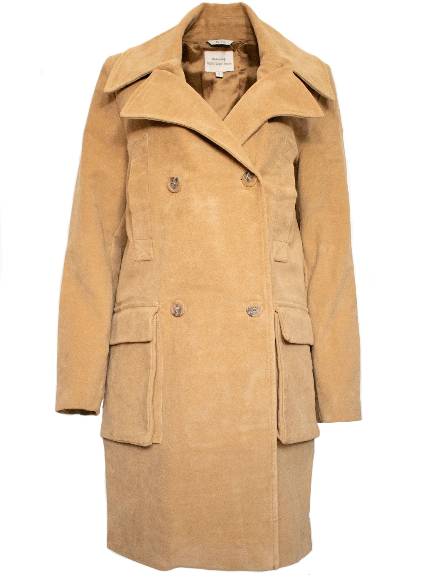 Vegan Women's Wool Oversize Coat | Will's Vegan Store