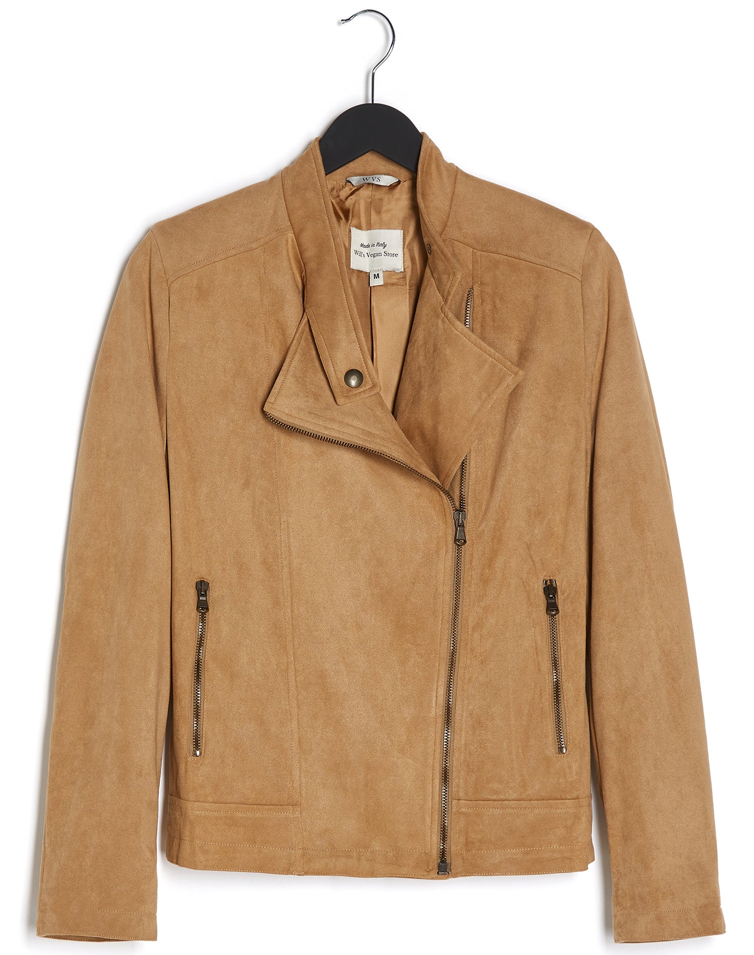 Vegan suede jacket sales