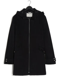 Vegan Wool Hooded Coat | Will's Vegan Store