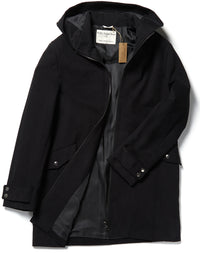 Vegan Wool Hooded Coat | Will's Vegan Store