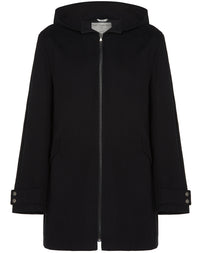 Vegan Wool Hooded Coat | Will's Vegan Store