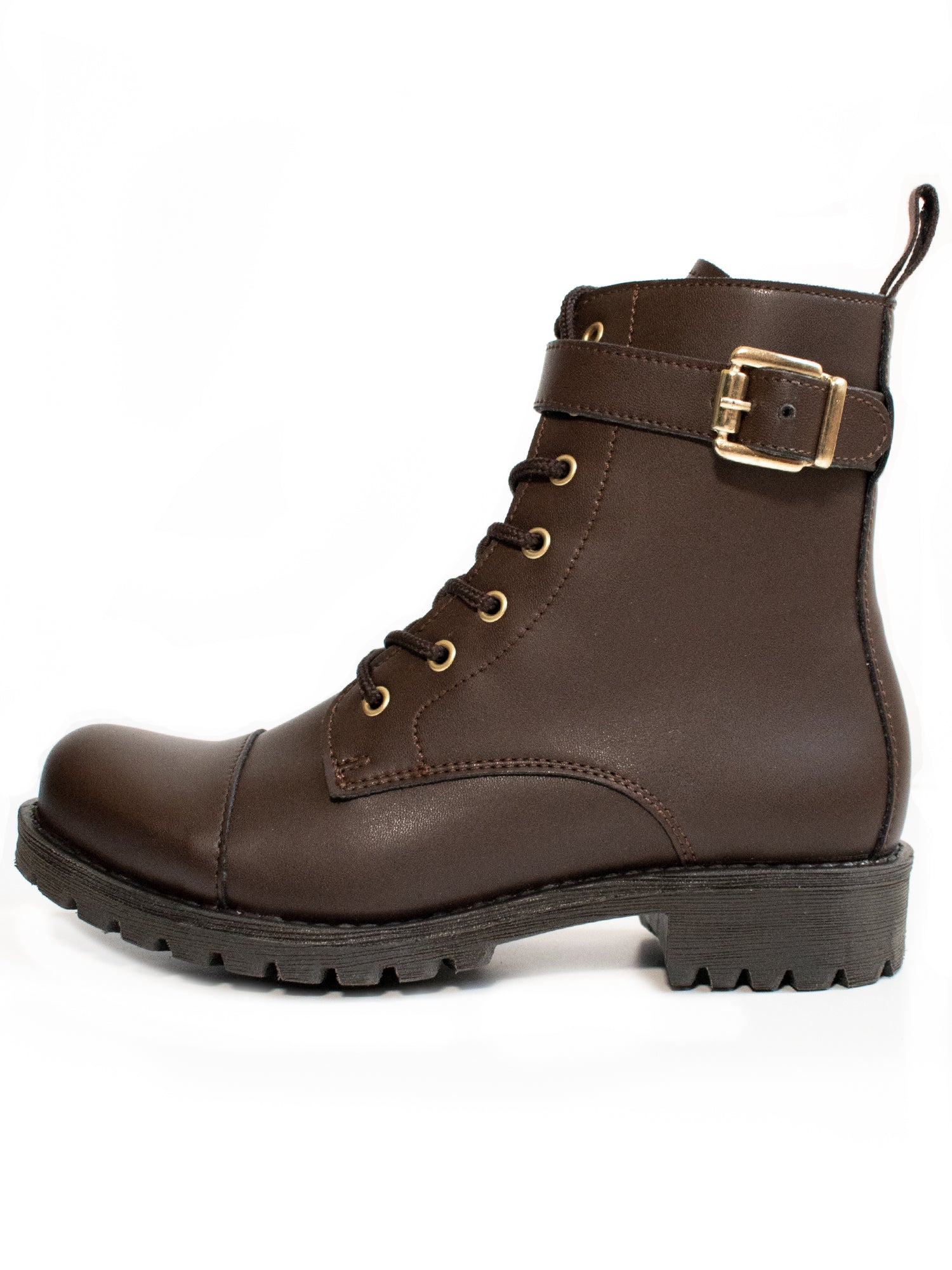 Vegan Women's Buckled Work Boots | Will's Vegan Store