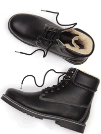 Vegan Men's Insulated Dock Boots | Will's Vegan Store