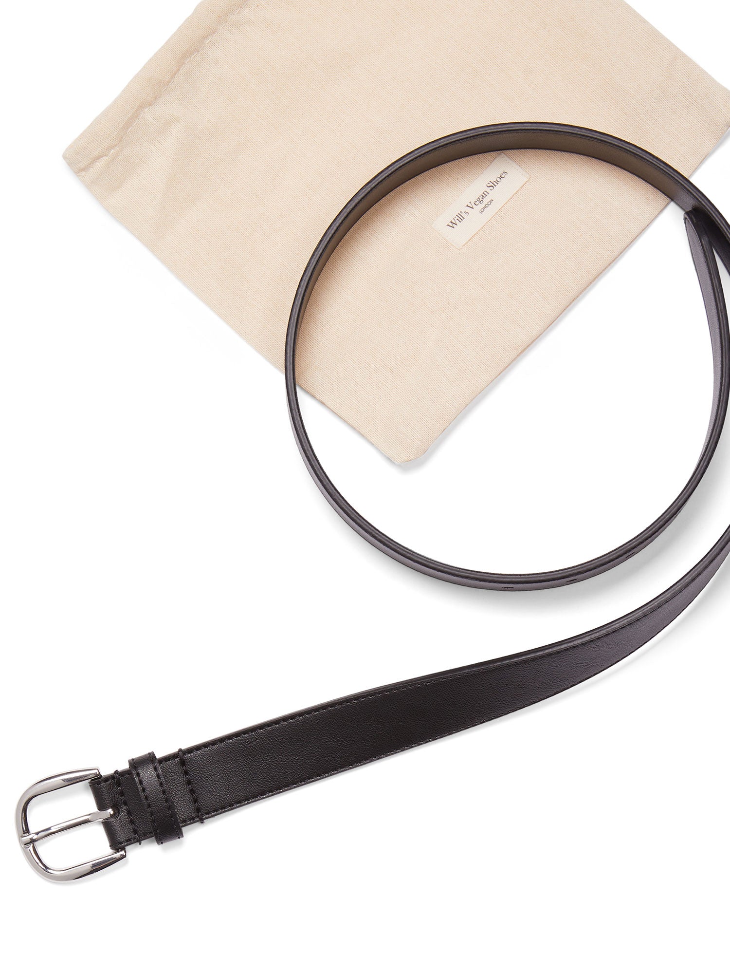 Vegan Women's D Ring 3cm Belt | Will's Vegan Store