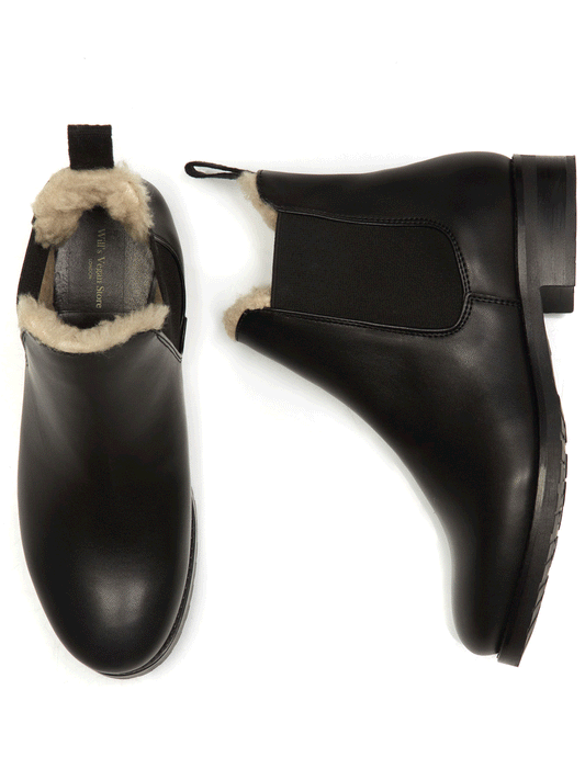 Luxe Insulated Smart Chelsea Boots | Vegan Winter Boots