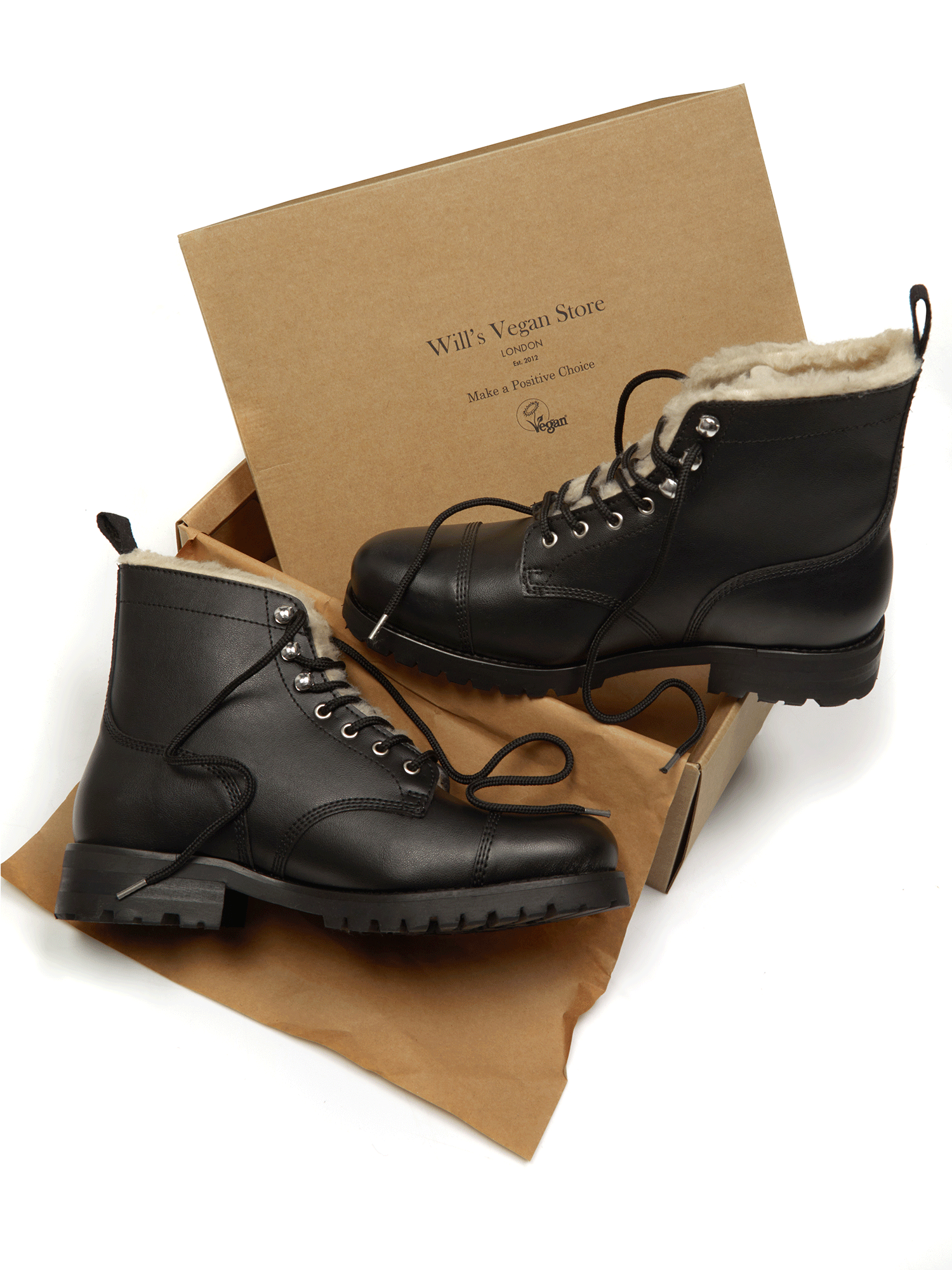 Vegan Men's Insulated Work Boots | Will's Vegan Store