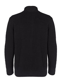 Vegan Men's Recycled Waffle Cardigan | Will's Vegan Store