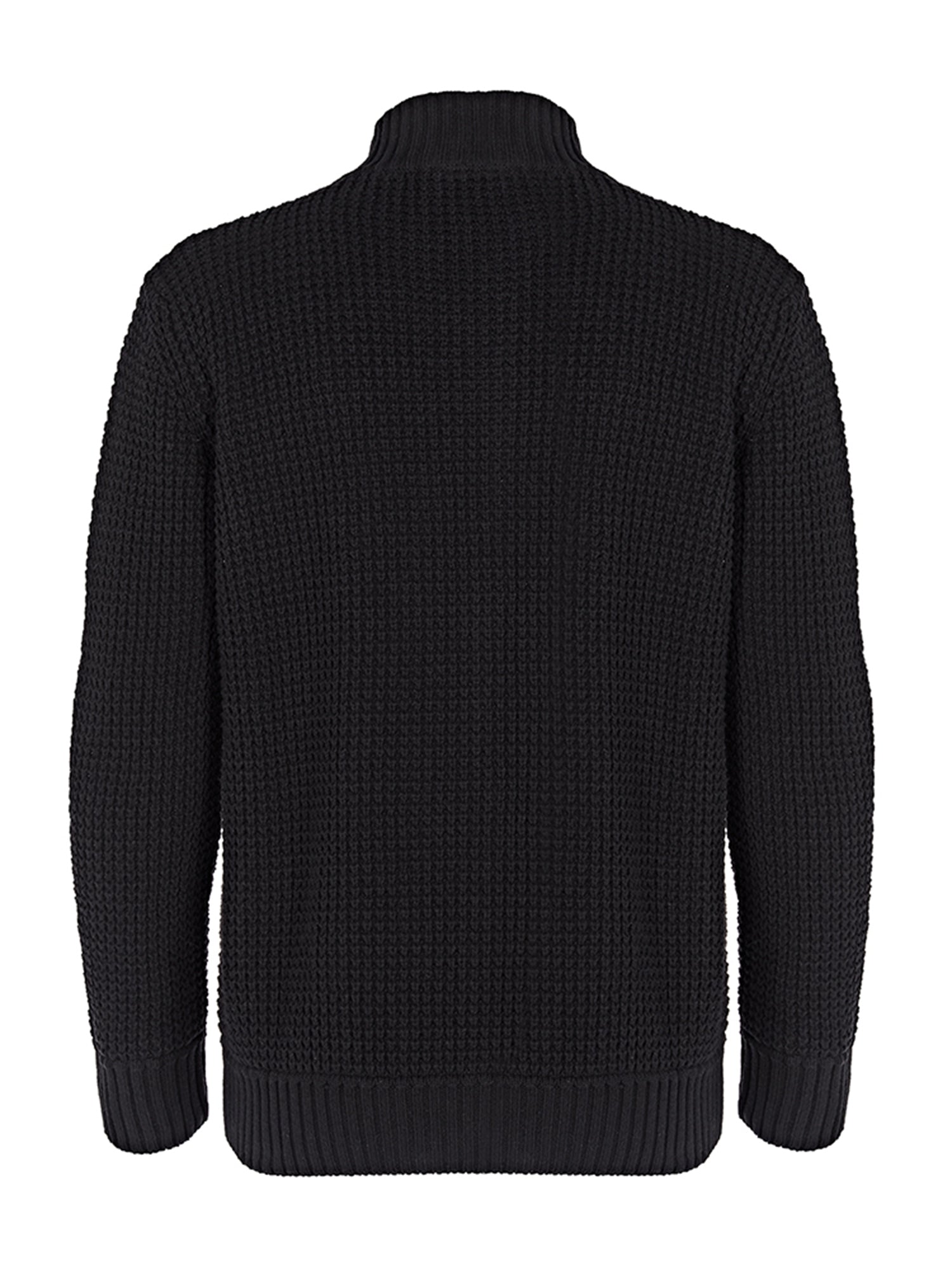 Vegan Men's Recycled Waffle Cardigan | Will's Vegan Store