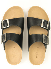 Vegan Men's Two Strap Footbed Sandals | Will's Vegan Store