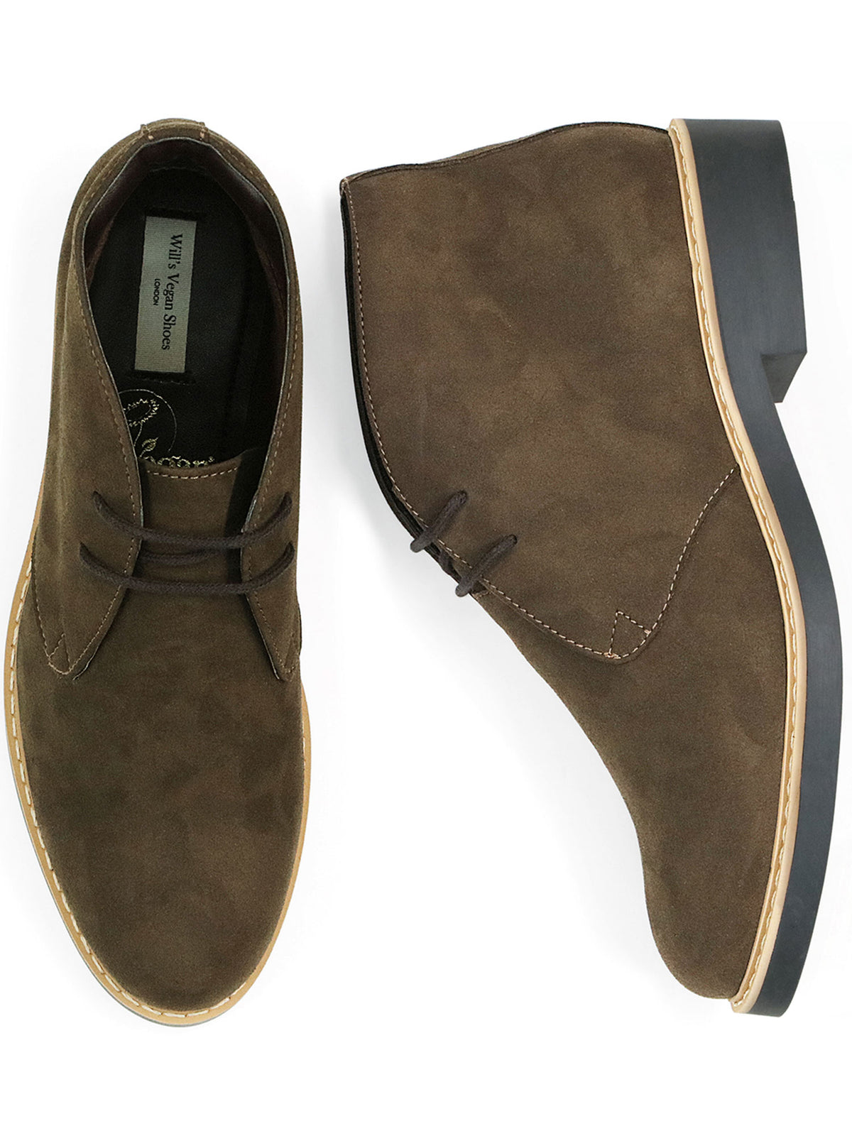NWOT AYITA BRANDY, VEGAN DESERT BOOTS, VEGAN SUEDE Vegan Men main image 4