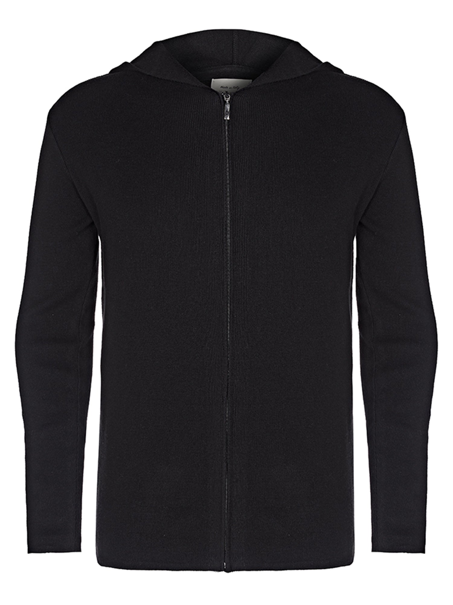 Vegan Men's Recycled Zip Up Knit Hoodie | Will's Vegan Store