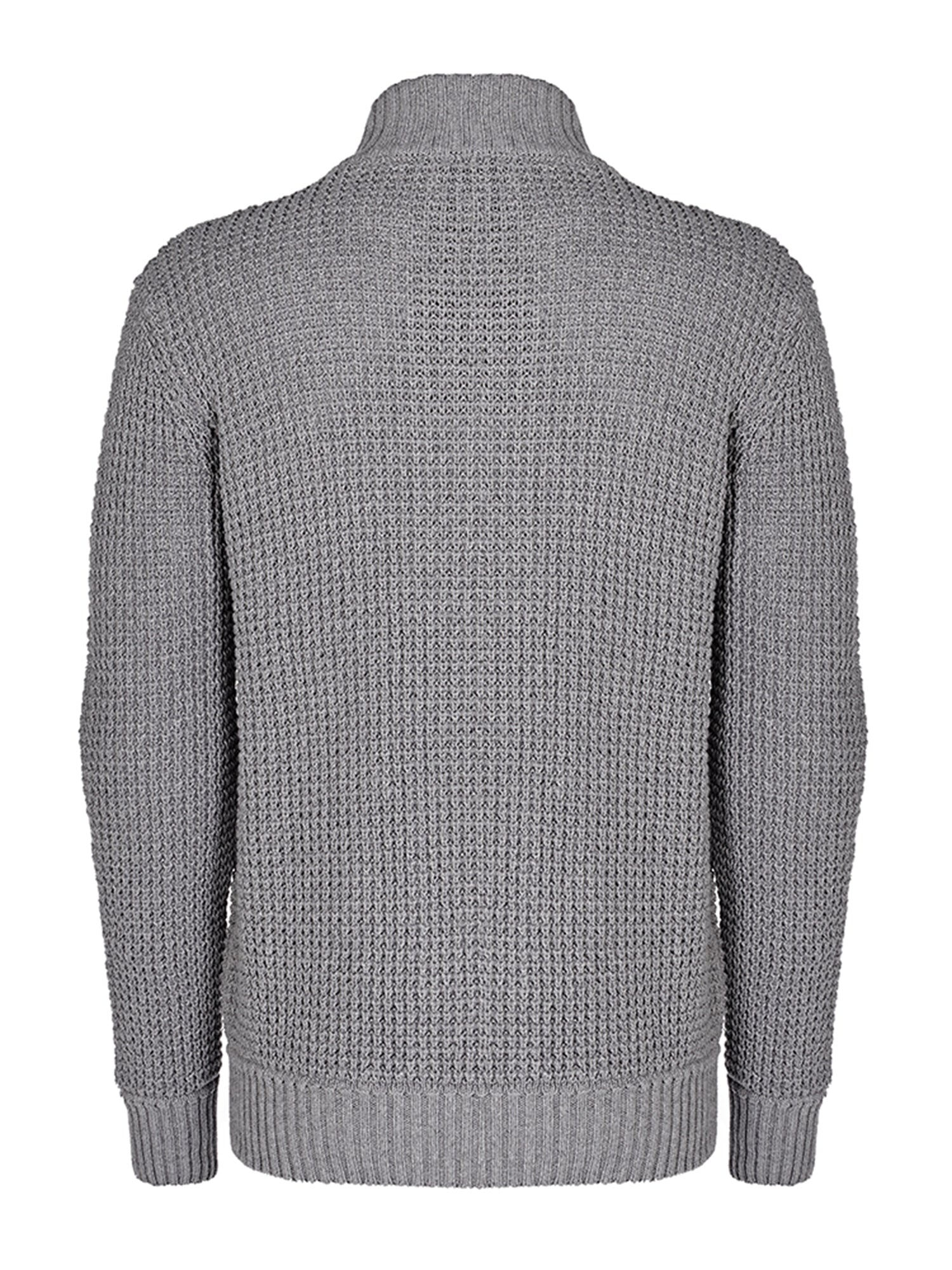 Vegan Men's Recycled Waffle Cardigan | Will's Vegan Store