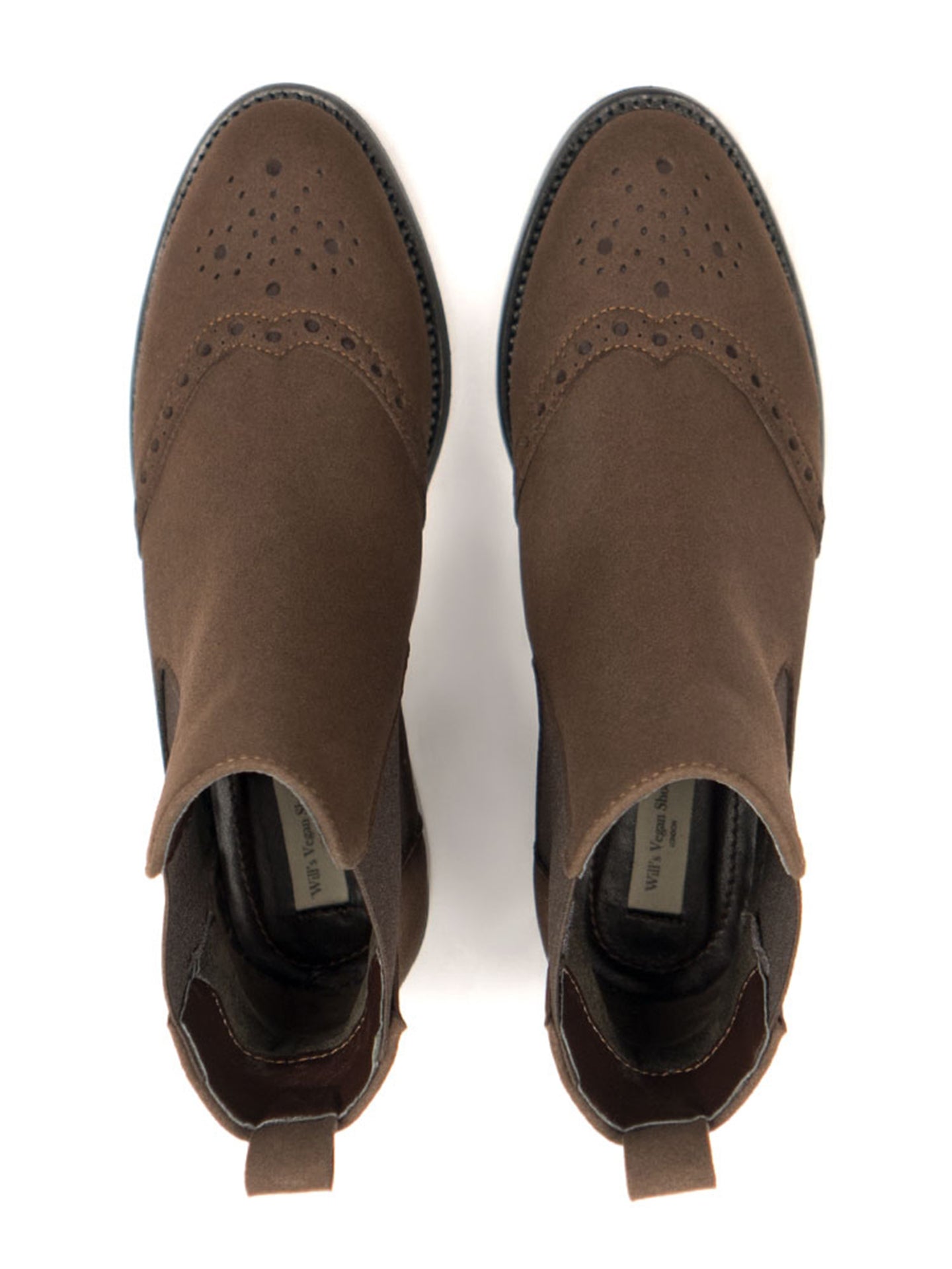 Vegan Women's Brogue Booties | Will's Vegan Store