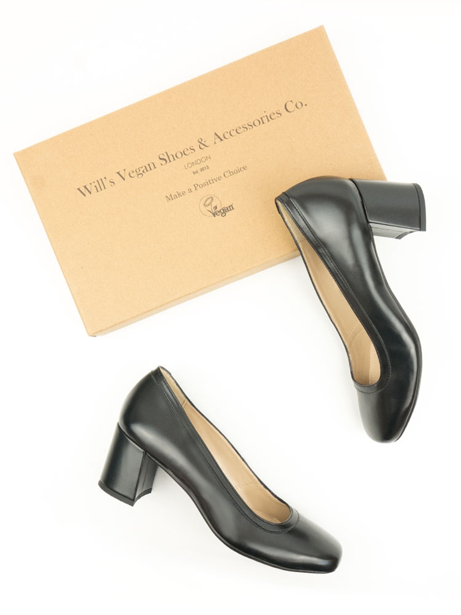 Vegan 2024 black pumps