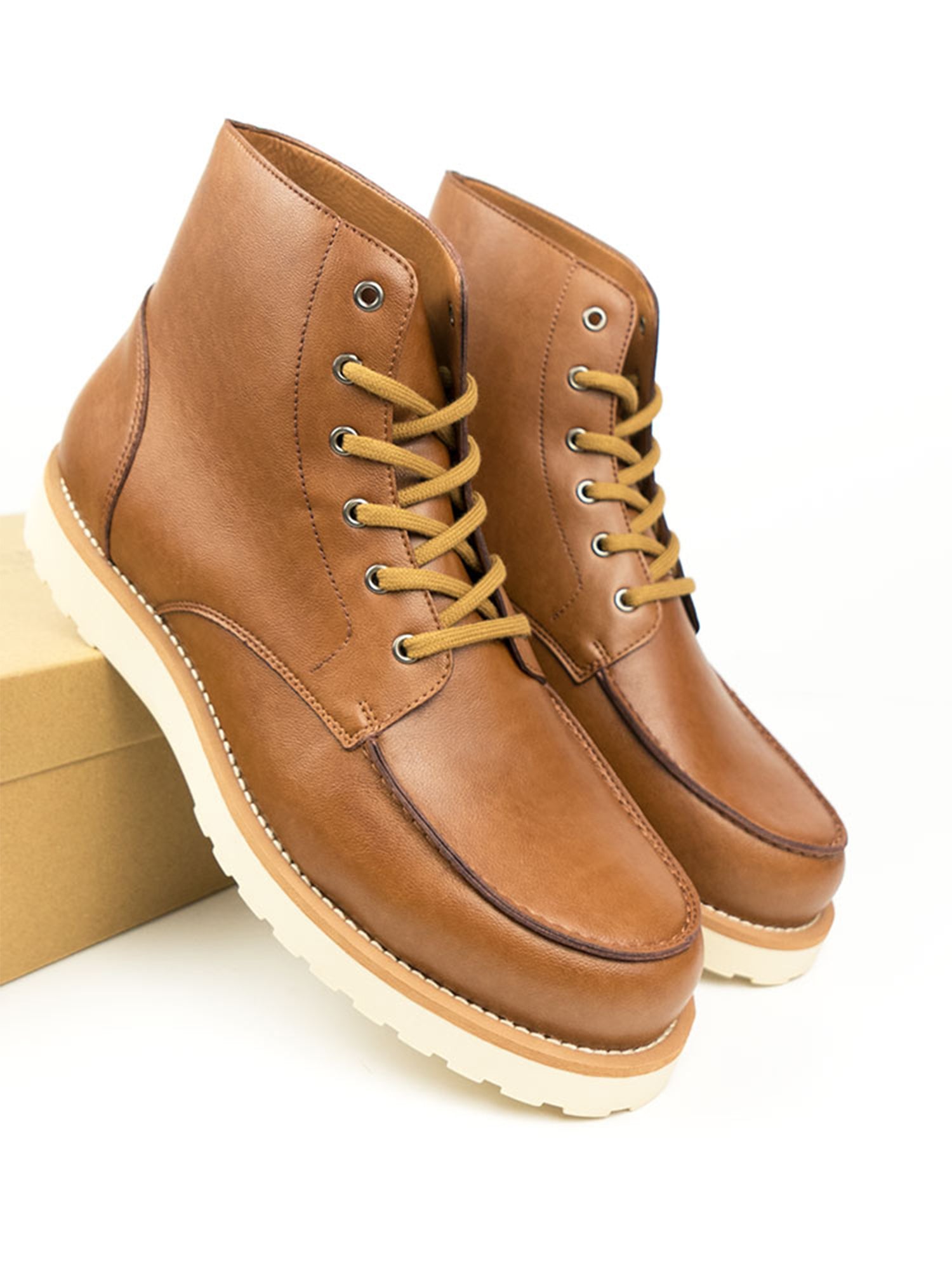 Vegan 2024 tan boots