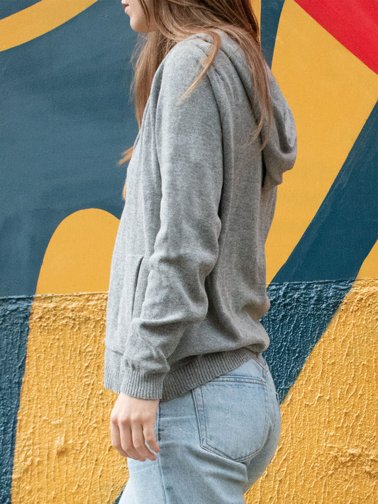 Vegan Women's Recycled Loungewear Knit Hoodie | Will's Vegan Store