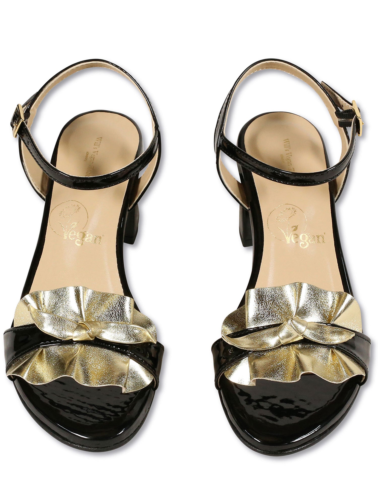 Vegan Women's Ruffle Sandals | Will's Vegan Store