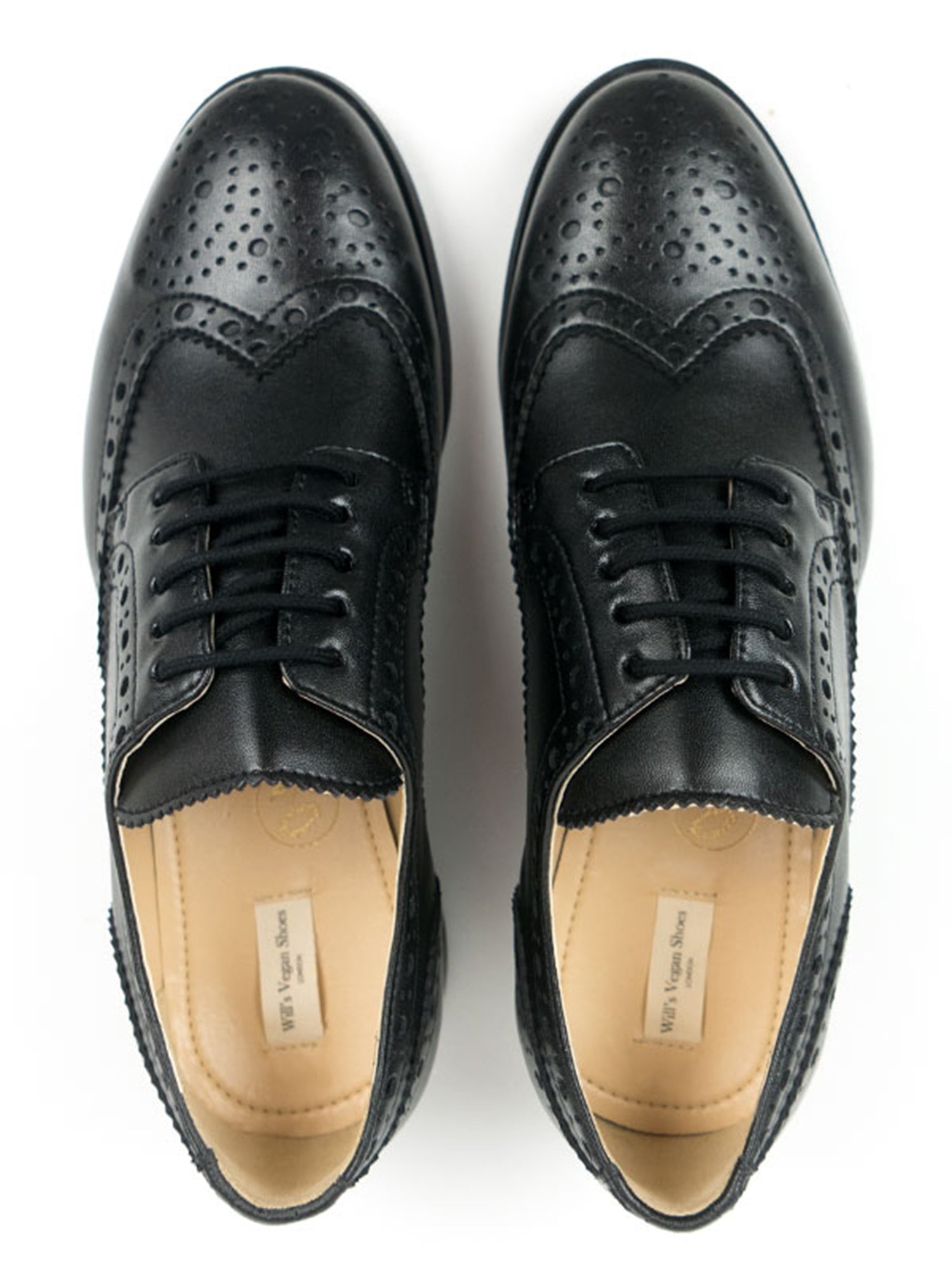 Vegan Men's City Wingtip Brogue Oxfords | Will's Vegan Store