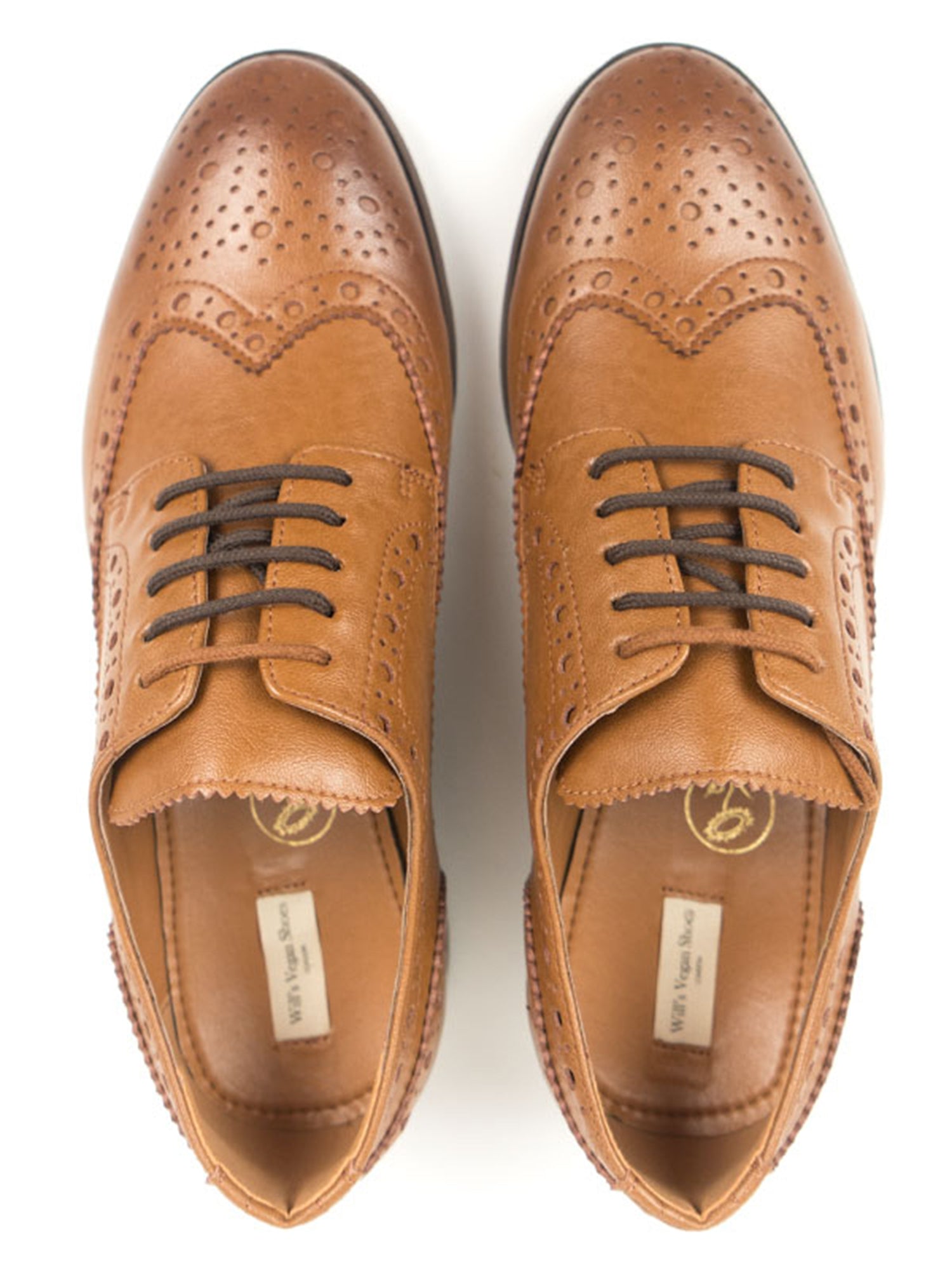Vegan Men's City Wingtip Brogue Oxfords | Will's Vegan Store