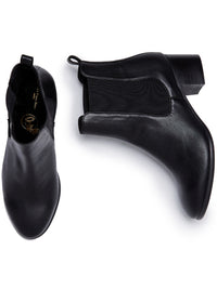 Vegan Women's Almond Toe Chelsea Boots | Will's Vegan Store