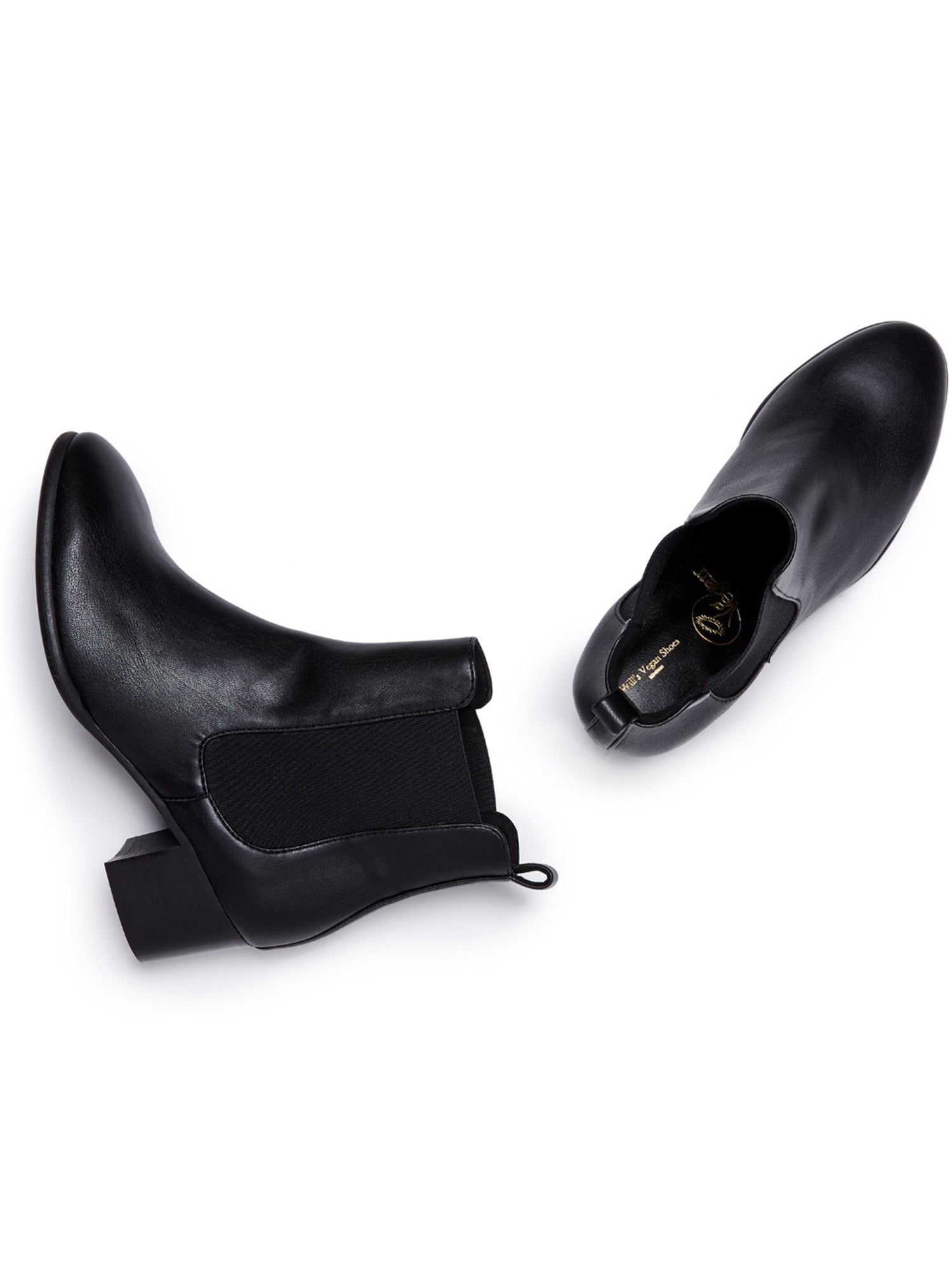 Vegan Women's Almond Toe Chelsea Boots | Will's Vegan Store