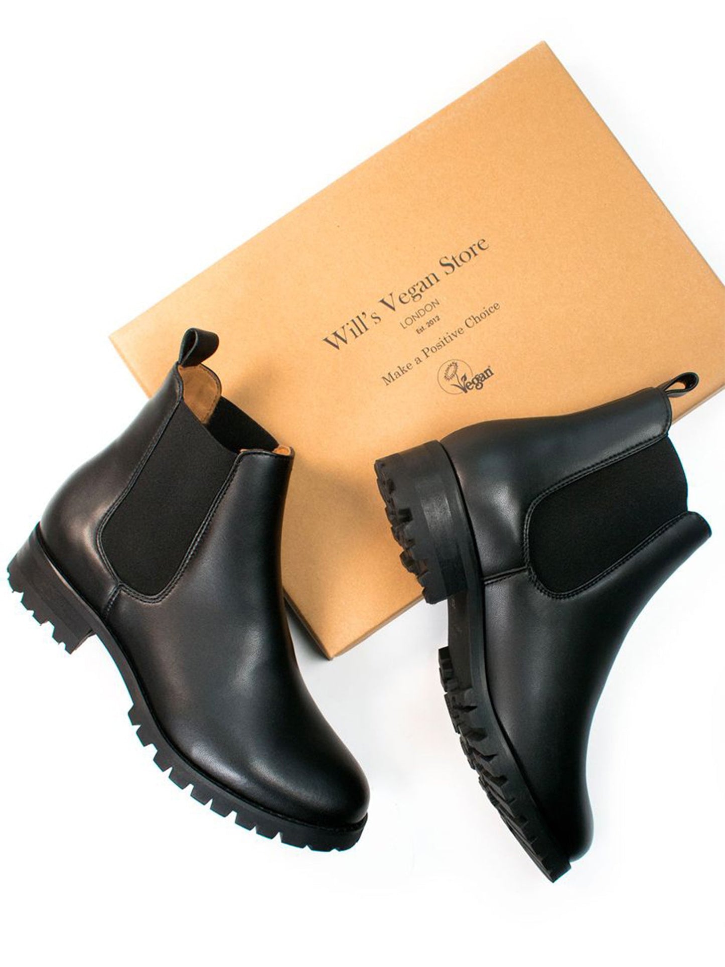 Luxe Deep Tread Chelsea Boots