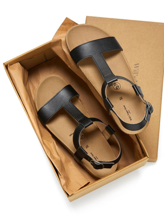 Vegan Women's Footbed Sandals | Will's Vegan Store