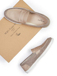 Vegan Men's Recycled Espadrille Penny Loafers | Will's Vegan Store