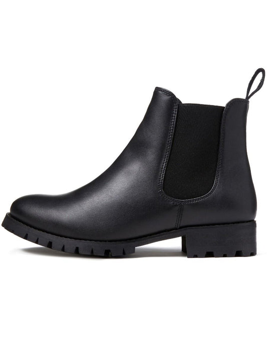 Luxe Deep Tread Chelsea Boots