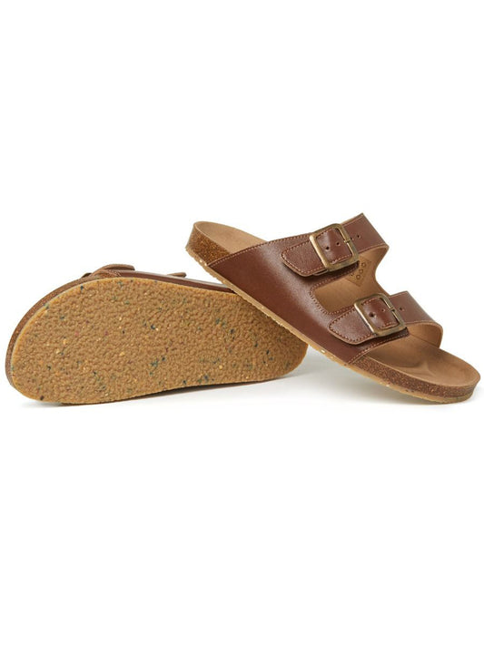 Vegan Women's Two Strap Footbed Sandals | Will's Vegan Store